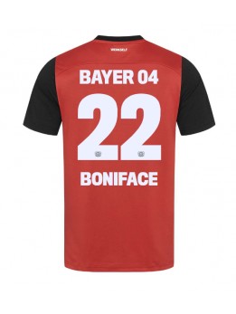 Bayer Leverkusen Victor Boniface #22 Heimtrikot 2024-25 Kurzarm